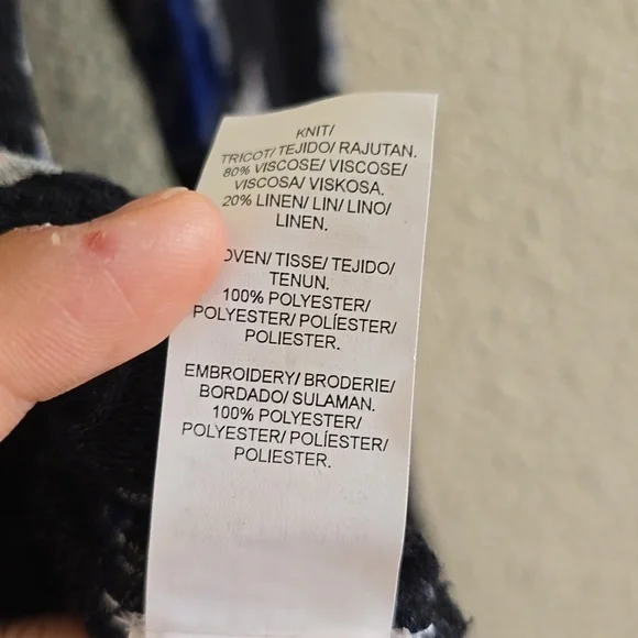 Lucky Brand Half Button Down Floral Print Top - Picture 5 of 7